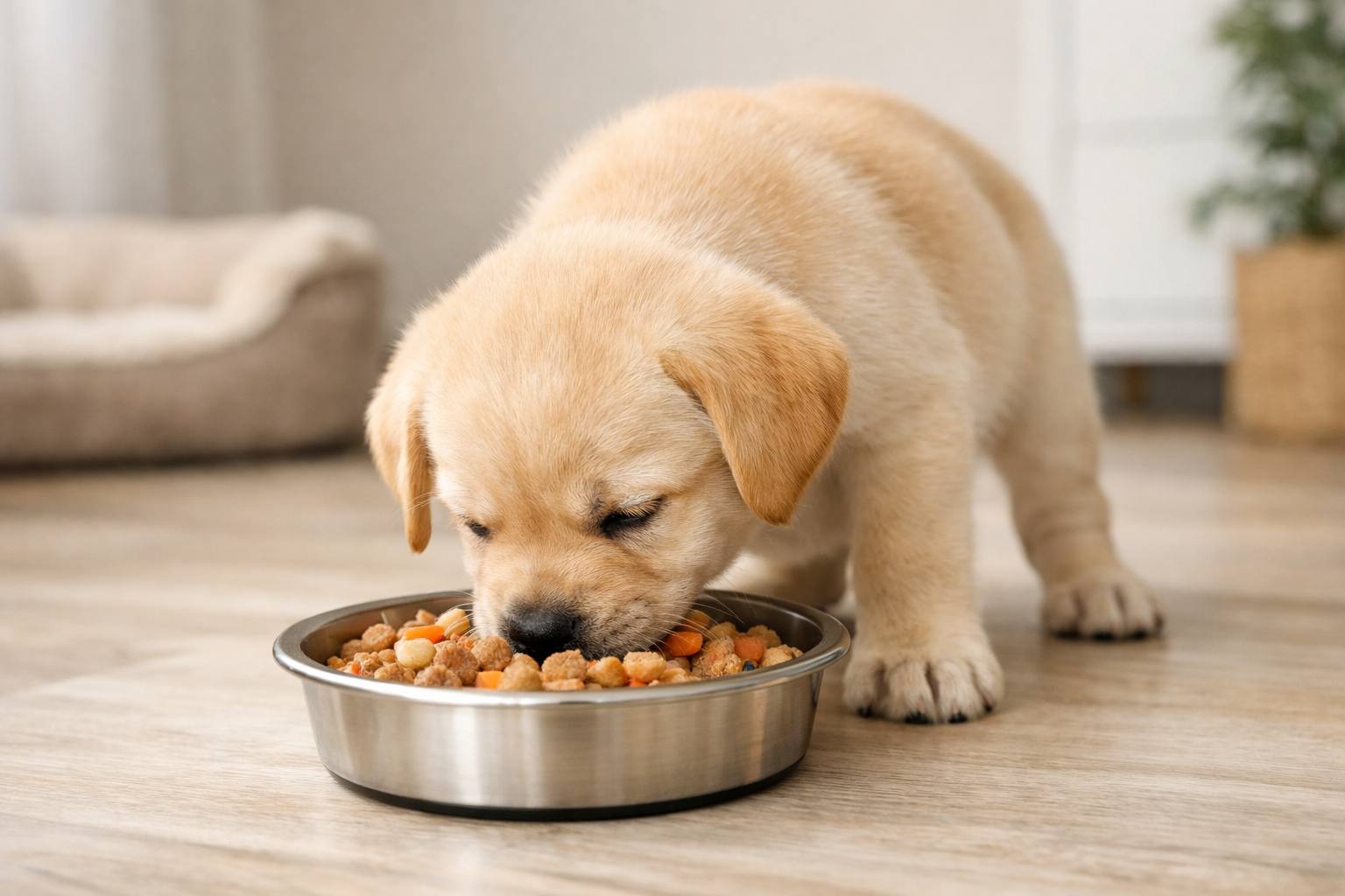 2 महीने के Puppy को क्या खिलाएँ – सही Diet Guide