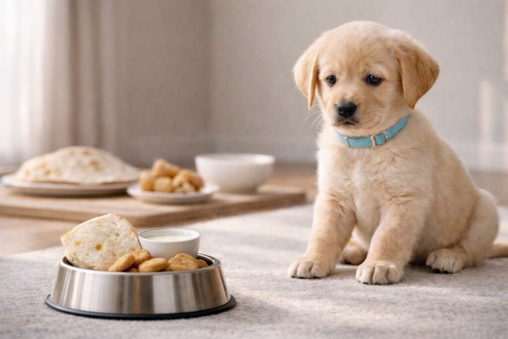 2 महीने का puppy ऐसे खाने के साथ जो उसे नहीं खिलाने चाहिए